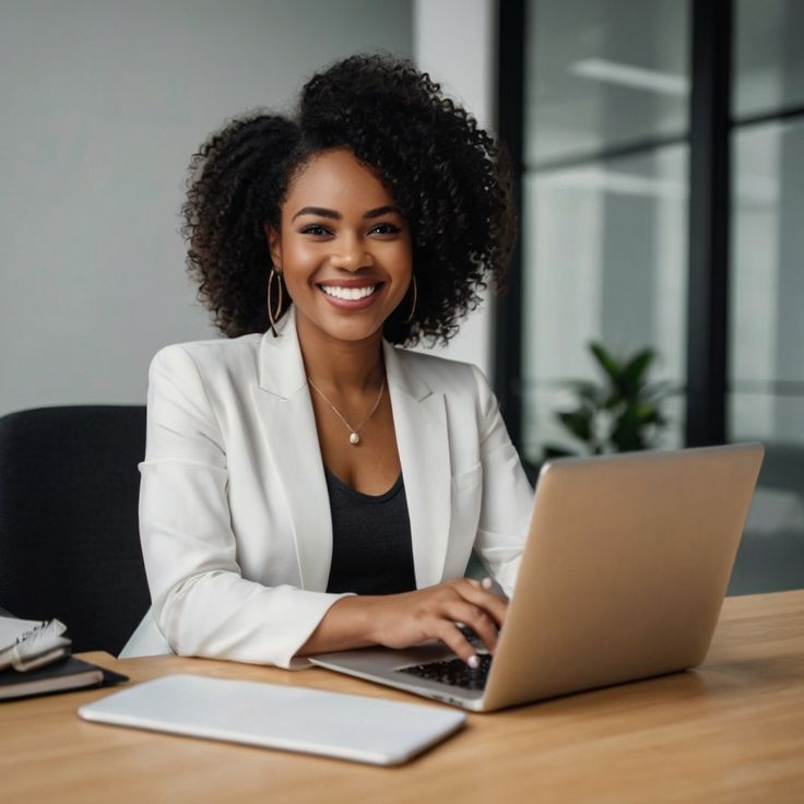 Professional writer workspace